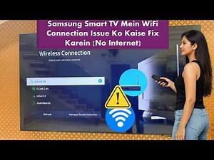 How to Fix WiFi Connection Issue in Samsung Smart TV (No Internet Fix)