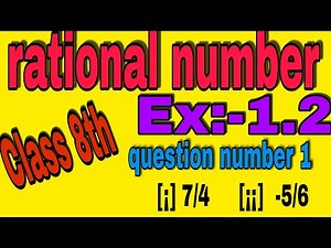 exercise 1.2||CLASS 8th