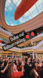 1.6M views · 10K reactions | Ballon Raining at Dubai Mall Live Amazing time, memorable movements #dubaimall #malldubai #dubaitour #ballon #dubaicitytour | Dubai City Tour | Facebook