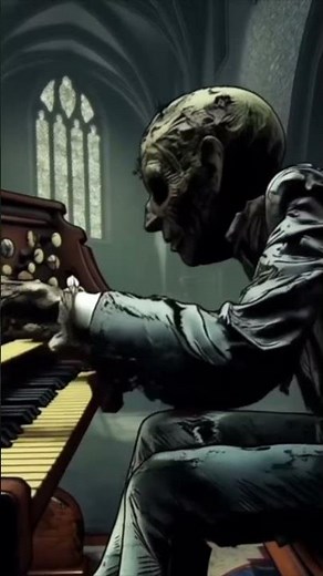 Halloween Zombie Organist