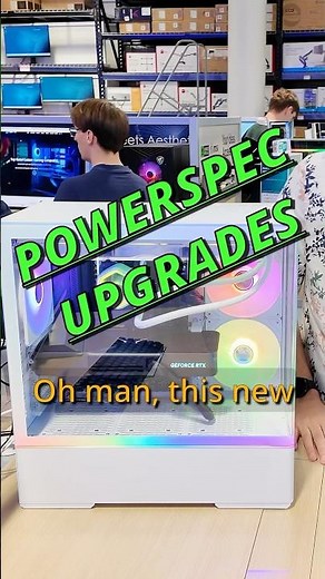 PowerSpec Prebuilt PC WITH Upgrades at Micro Center!
