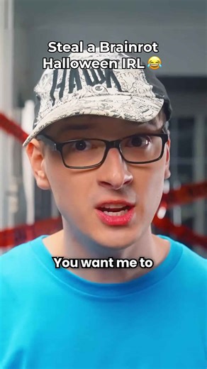 Steal a Brainrot Halloween IRL 😂
