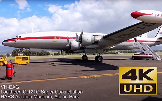 最后一架适航状态的洛克希德的L-1049超级星座客机