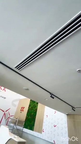 Linear Slot Diffuser with Hit & Miss Damper #grill #hvac #hvactraining #ducting #ductwork #interior