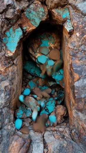 Inside the Natural Feroza Mine | Real Turquoise Mining in Iran | Gemstone Discovery