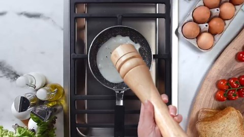 Granitestone Original Stackmaster 5 Piece Mini Cookware Set, Scratch-Resistant Nonstick Pots and Pans, Granite-coated Anodized Aluminum Dishwasher Safe PFOA-Free Stackable Cooking Set As Seen On TV