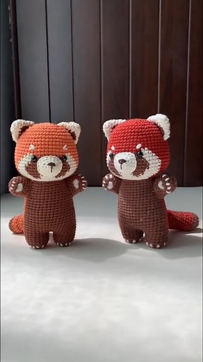 2.7K views · 43 reactions | Let’s crochet cute red panda 李 #red #panda #redpanda #crochetproject #fyp #crafts #crochetaddiction #Handmade #amigurumi #yarnlove #cute #diy #handmadeplushies #crocheting #chunkyyarn #amigurumilove #crochetpattern #amigurumitoy #crochetaddict #toys #crochetlove #amigurumicrochet #reels #reelsfb #animals #crochetredpanda #redpandalove | Crochet World | Facebook