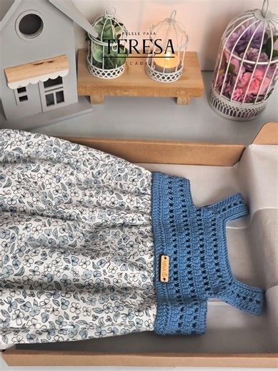 Pelele de verano en tonos azules para niños