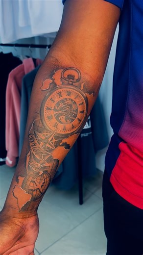Ink by Nala on Instagram: "This quarter sleeve’s giving full vibes 💀🎵. The song says 21… we can definitely do 😎. Book your session now @ink_by_nala , 📍 1090 Burnett Street, Hatfield. DM us or WhatsApp to lock your spot- 065 178 0709"