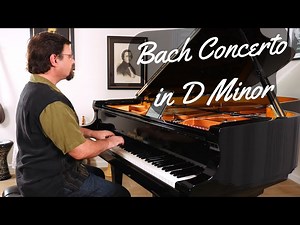 Keyboard Concerto No 1 in D minor, BWV 1052 I. Allegro - J. S. Bach - DAVID HICKEN