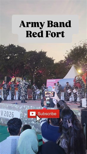 Army Band At Red Fort #armyband #redfort #26january