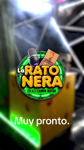 Muy pronto comenzamos con este nuevo proyecto, mi nuevo podcast “LA RATONERA” espéralo, muy pronto. #alexcamparaton #podcast #youtube