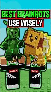 BEST BRAINROT PETS in Roblox Grow a Garden..