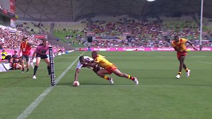 7.2K views · 18 reactions | CHRISTMAS COUNTDOWN - 7️⃣ Jermaine McGillvary was IN FORM at the 2017 World Cup and bagged seven tries | Rugby Football League | Facebook