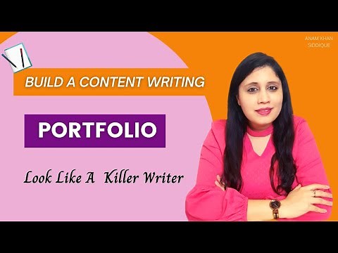 How to Make A Killer Content Writing Portfolio Part 2 || Step by Step Professional Portfolio