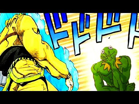 Kermit's Bizarre Adventure [Jotaro vs Dio JoJo Meme]