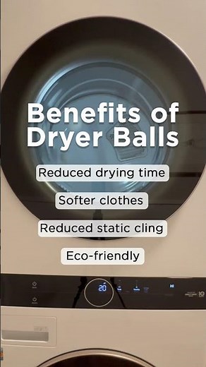 Benefits of dryer balls