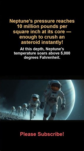 Neptune's Pressure: Astronauts Face 10 Million Pounds per Square Inch