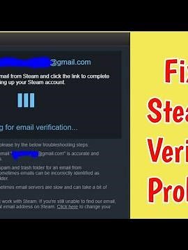 Fix Steam Account Verify your email Problem | create steam account fix email verification problem