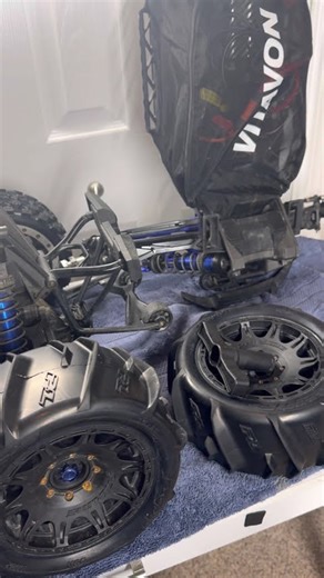 Xmaxx paddle Tire Swap Out