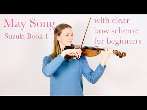 May Song - Suzuki Book 1 - in performance tempo!