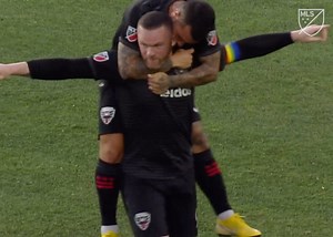 5.2M views · 45K reactions | Wayne Rooney FROM BEYOND MIDFIELD!!!  | Major League Soccer (MLS) | Facebook