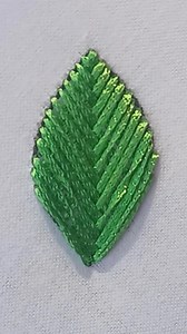 24K views · 264 reactions | ❤️‍ Super Fishbone Leafr embroidery design! shorts trending cute viral embroidery art tutorial 6 #ruphandicraft #embroidery #borderlinedesign #leaflets #shorts #reels | নকশী পল্লী | Facebook