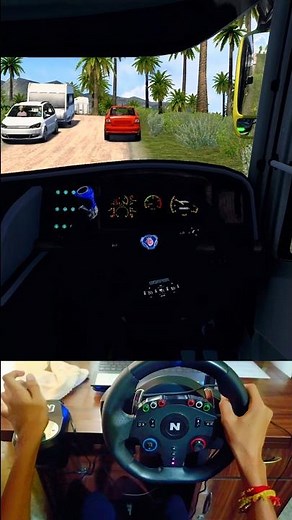 EXTREME Driving in Heavy Traffic with BIG Rigs in ETS2