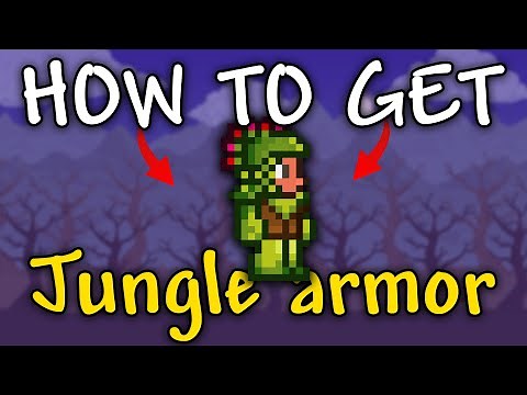 How to Get Jungle Armor in Terraria 1.4.4.9 | Jungle Armor Terraria