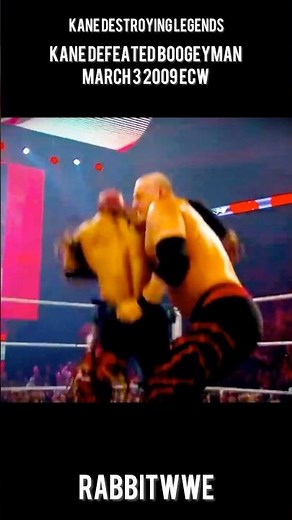 Kane defeated Boogeyman March 3 2009 ECW #shorts