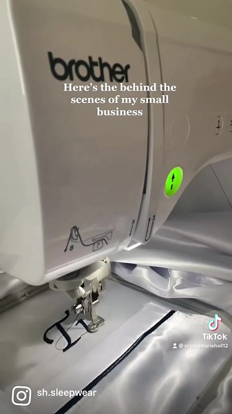 A little sneak peak into how our pyjamas are made! 🪡🧵 so satisfying to watch! • • #smallbusinessuk #smallbusiness #embroidery #behindthescenes #pyjamas #personalisedgifts #personalisedpjs #personalisedpyjamas #personalisedpyjamasets #satin #satinpajamas #satinpyjamas #satinpjs #personalisedpjs #personalisedgiftsuk #fyp #fypsmallbusiness #fypbusiness #fypシ