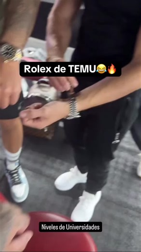 Rolex de Temu: Fitness y estilo en el gym