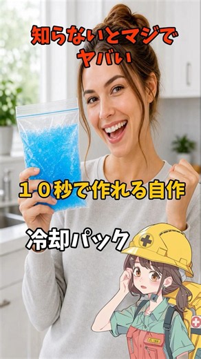 You seriously need to know this! DIY cooling pack you can make in 10 seconds #Earthquake #Emergen...