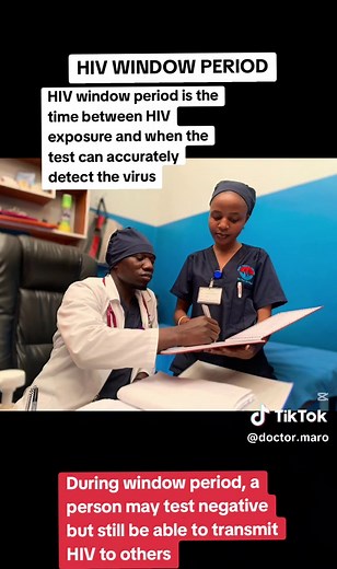 During window period, a person may test negative but still be able to transmit HIV to others #fypシ゚ #fppppppppppppppppppp #foryoupage #200k