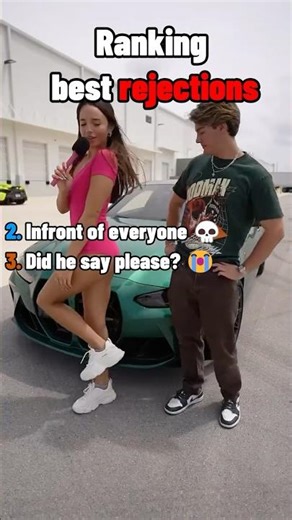 Awkward rejections caught on camera 😬