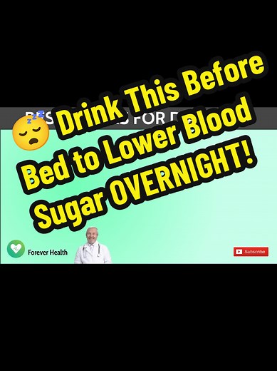 7 Drinks to Lower Blood Sugar Overnight