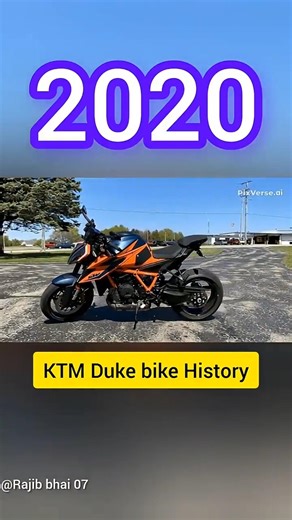 KTM Duke Bike Evolution 1999–2026) | All Models super power bike 2026🔥#shortvideo