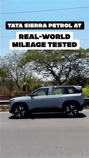 Tata Sierra Petrol Automatic Real World Mileage Tested!
