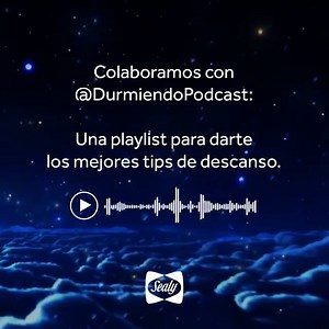 153K views · 26 reactions | Descubre los mejores consejos y tips para dormir como todo un experto con esta playlist que Despertando + Durmiendo Podcast y Sealy tenemos para ti. https://open.spotify.com/playlist/21as73MQJ6mL4zgzpGqUoG?si=7Qb6Wv_1QMeYp00-tzSNGA&nd=1 | Sealy México | Facebook