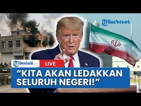 🔴Trump Ancam akan "Ledakkan Seluruh Negara" Iran jika Tenggat Pembukaan Selat Hormuz Tak Disepakati