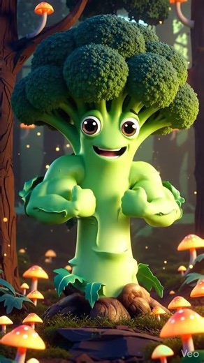 Whispering Worlds ASMR | Super Broccoli | #aivideos #funny #animation #ai #facts #kidsanimation