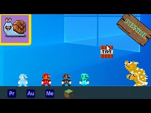 Pixnail: MariOUT Ep1 - Mario Fantastic 4 | Animation