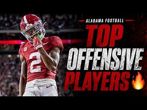 Top 10 Alabama Offensive Players REVEALED + First 5 Game Predictions