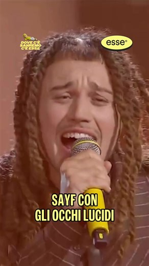 Sayf emoziona al palco di Sanremo 2026