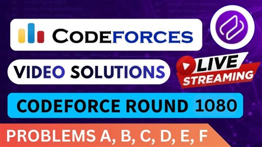 Codeforces Round 1080 | Video Solution - (A to F) By Vikas Soni | Codehurdle | CodeHurdle