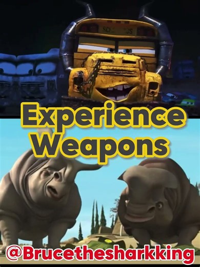 Miss fritter(Cars 3) vs Carl and frank(Ice age)