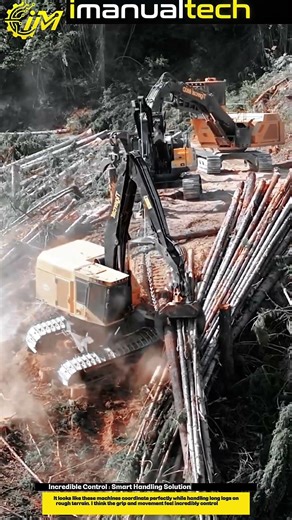 Incredible Control : Smart Handling Solutions for Heavy Logs