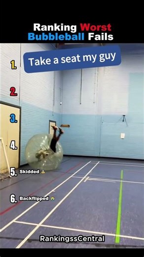 Ranking Worst Bubbleball Fails 😂💀