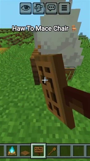 Haw to mace chair 🪑#minecraft #gaming #oc