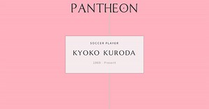 Kyoko Kuroda Biography | Pantheon